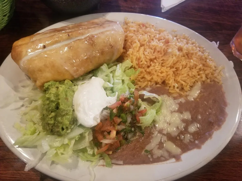 Chimichanga Dinner
